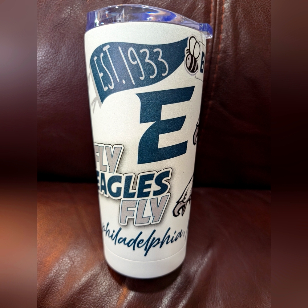 Philadelphia Eagles 20 oz stainless steel tumbler